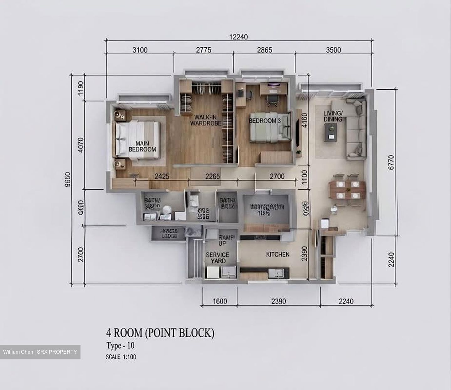 Blk 780E Woodlands Dew (Woodlands), HDB 4 Rooms #602998561